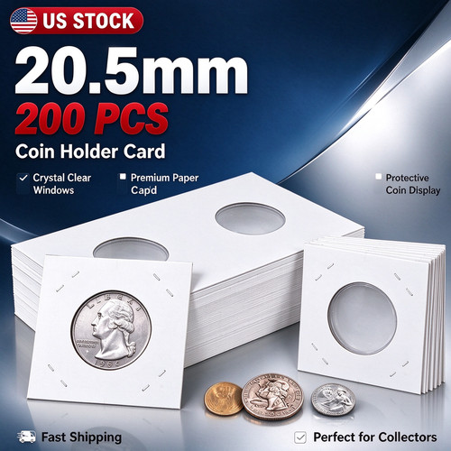 200 count 5mm - 20.5mm, coin